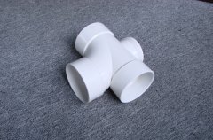 UPVC pipe fitting mould testing samples Tee with door