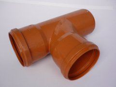 UPVC pipe fitting mould testing samples tee with 3 socket ru
