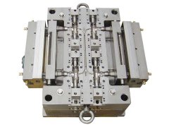 PPR pipe fitting mould with unscrewing ejection system
