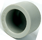 PPR pipe fitting mould testing samples pictures end cap