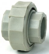 PPR pipe fitting mould testing samples pictures end connector