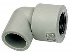 PPR metal over molding pipe fitting mould testing samples pictures