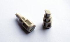Electricity cable pipe fitting mould testing samples