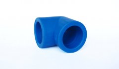 PPR pipe fitting mould testing samples pictures 90°elbow